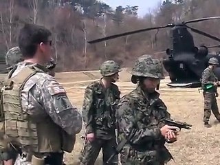 1st Special Forces Group trains with Korean special forces