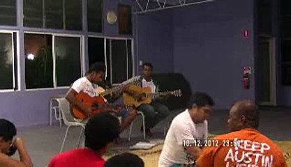 Fiji's Tolu Band singing 'Isa Lei Lia'