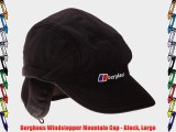 Berghaus Windstopper Mountain Cap - Black Large