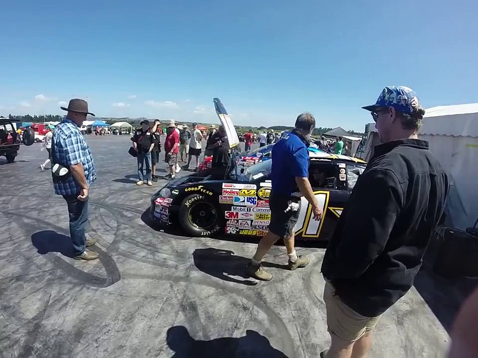 NASCAR engine start up