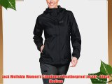 Jack Wolfskin Women's Cloudburst Weatherproof Jacket - Black Medium