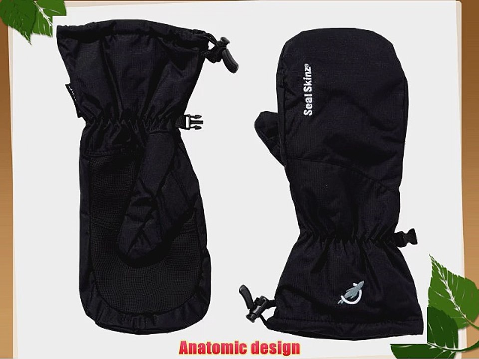 SealSkinz Men's Outdoor Mittens - Black Medium