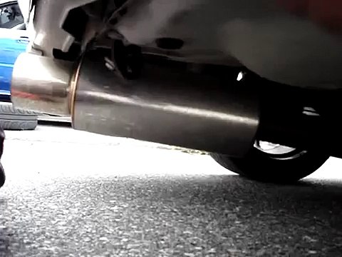 Subaru Impreza. HKS HIGH POWER　MUFFLER silencer exhaust(ＧＤＢ－Ｃ STI)