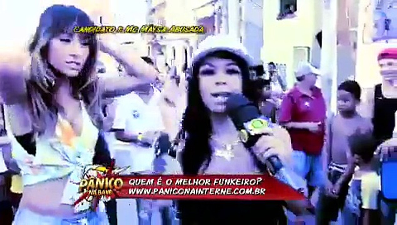 Sabrina Sato e MC Maysa Abusada no Funk Zica da Comunidade de Bom Sucesso - Panico na Band