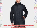 Berghaus Men's RG Gamma Long Waterproof Shell Jacket - Black/Black Medium