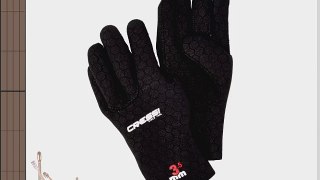 Cressi High Stretch 3.5 mm Gloves - Black Large