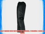HELLY HANSEN VOSS WATERPROOF TROUSERS 2 COLOURS 5 SIZES (M Black)