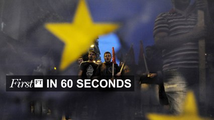 FirstFT — Greek ‘blackmail’, US airfare probe