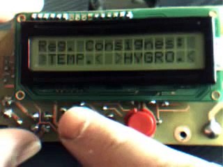 couveuse pour oeufs ou reine des abeilles avec régulation température et hygrométrie