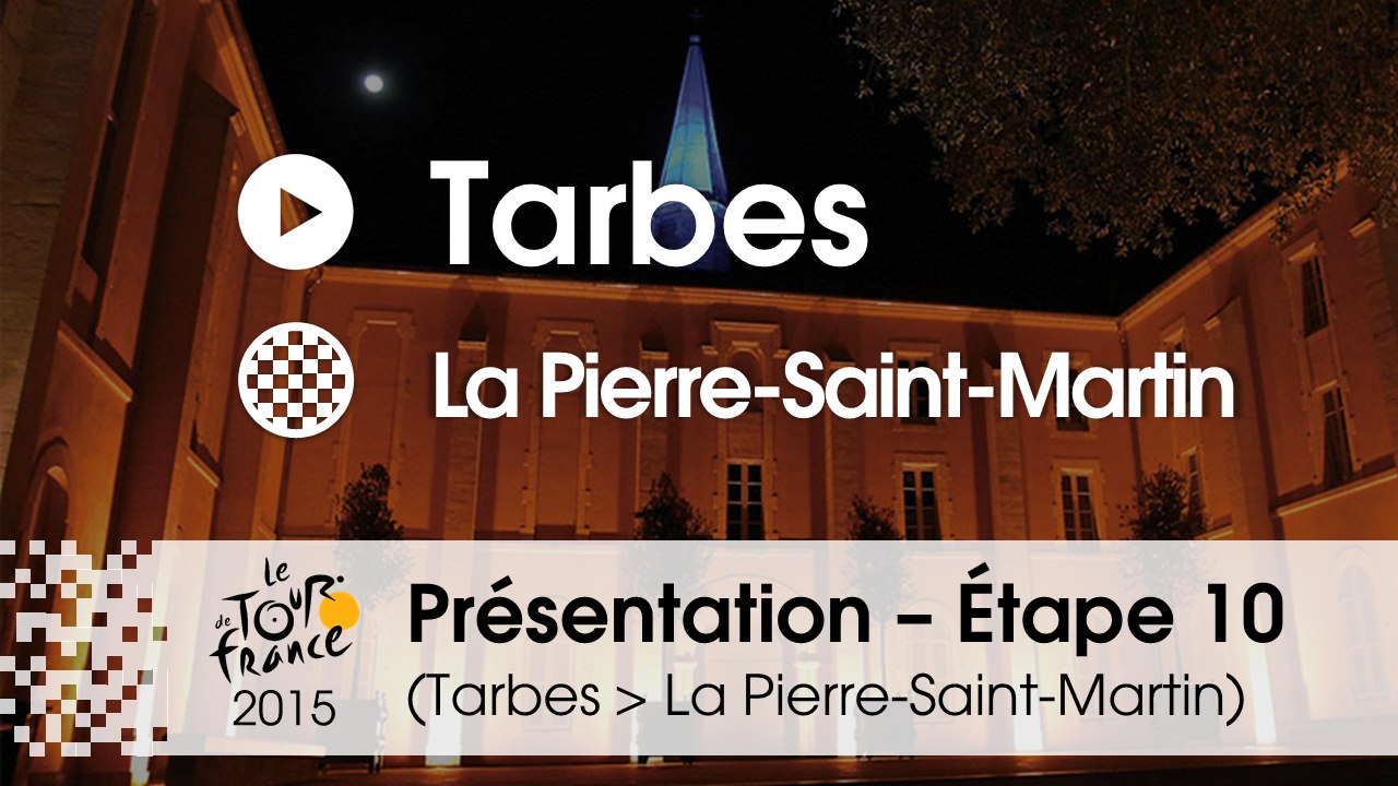 Présentation - Etape 10 (Tarbes > La Pierre-Saint-Martin) : par Jean-Michel Monin – Assistant directeur de course