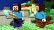 Lego Minecraft: Gold, Baby, Gold (stop motion animation / brickfilm) comedy film