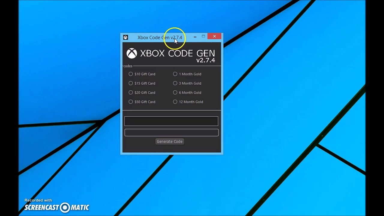 xbox live gold hack codes