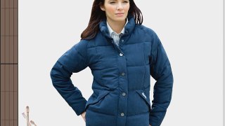 Puffa Country Sports Women's Henshawe Country Jacket - Navy Size 8