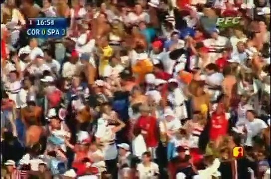 Corinthians 1 X 5 São Paulo - Brasileirão 2005 - 08/05/05 - GOLS