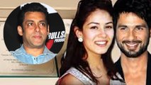 Shocking: Salman Khan NOT Invited For Shahid Kapoor & Mira Rajput's Wedding