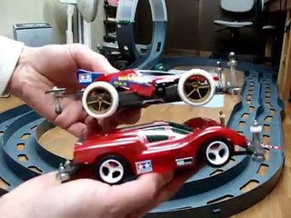 TAMIYA ミニ四駆PRO 小径vs.大径 完走動画