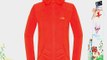 The North Face Women's 100 Long Sleeve Masonic Hoodie - Fire Brick Red Large