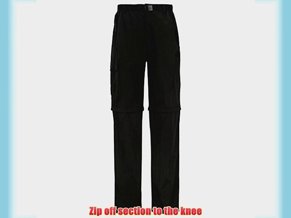 Karrimor Aspen Convertible Trousers Mens Black Large [Apparel]