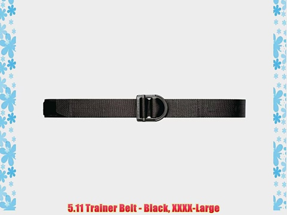 5.11 Trainer Belt - Black XXXX-Large