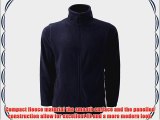 Jerzees Colours Mens Full Zip Outdoor Fleece Jacket (XL) (French Navy)