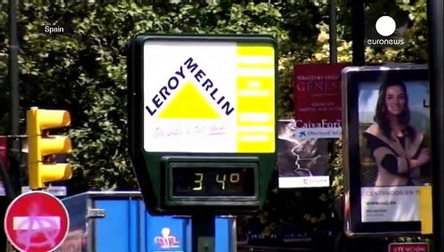 Жара в Европе не спадает