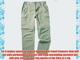 Craghoppers Men's NosiLife Convertible Trousers - Pebble 34 Waist