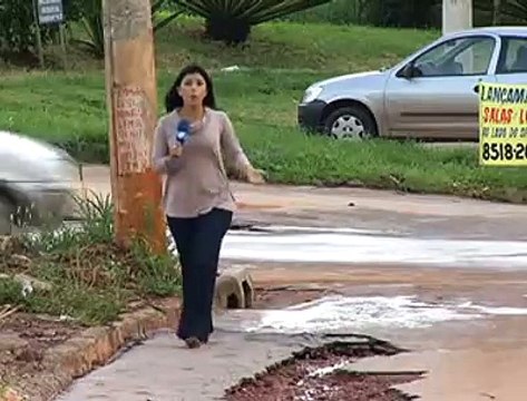 Jornal local: Chuva Aguas Claras