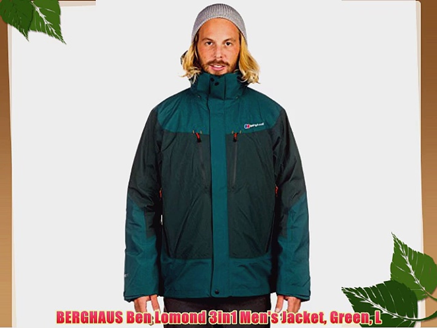 BERGHAUS Ben Lomond 3in1 Men's Jacket Green L - video Dailymotion