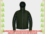 P?ramo Men's Pasco Breathable Waterproof Jacket - Moss/ Rock Grey XX-Large