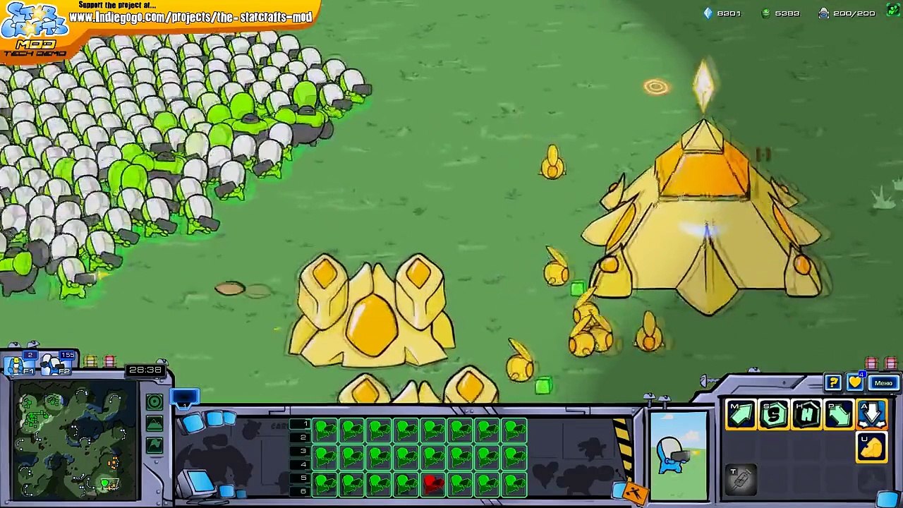 Starcraft 2 cartoon mod by carbot animation