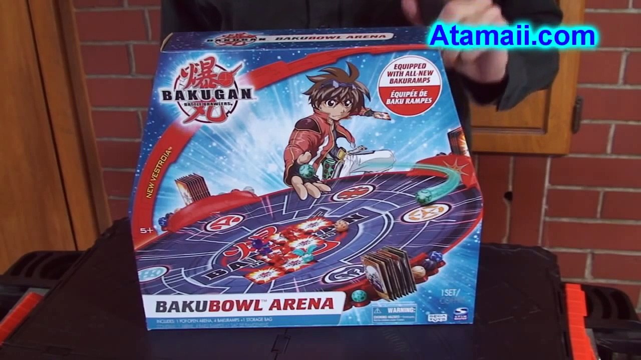 Bakugan BakuBowl Arena HD Toy Preview