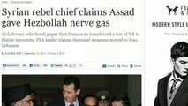 Syria Now!  U.S. and Russia Agreement & Rebel Leader Says Assad Moved Chemical Weapons!