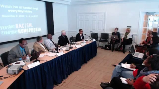 Sharon Holland Response - Everyday Racism, Everyday Homophobia