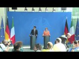 Berlino - Conferenza stampa Renzi-Merhel (01.07.15)