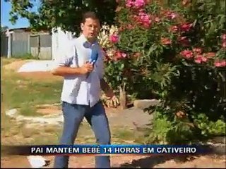 DF Alerta: Pai mantém bebê 14 horas em cativeiro