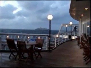 QM2 From On Board QE2