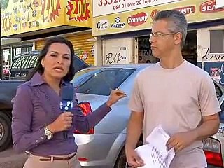 Jornal local: falta estacionamento