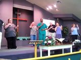 Worship team from First Baptist Deaf Church in Baton Rouge, Louisiana