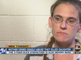 Mother denies deadly abuse that killed daughter