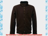 Regatta Men's Pinecrest Heritage Walking Fleece Jacket Peat / Black Small