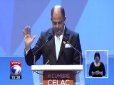 Presidente Luis Guillermo Solís abre cumbre de la Celac con discurso en varios idiomas y lenguas