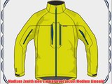 Madison Zenith men's waterproof jacket Medium Limeaid