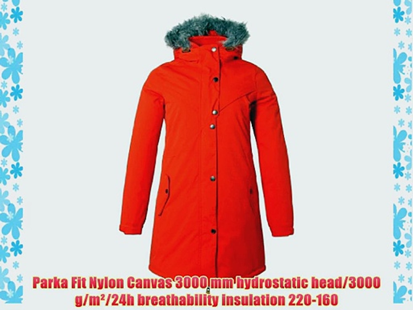 O'Neill Adventure Journey Women's Parka Jacket Red Paprika Red Size:L -  video Dailymotion