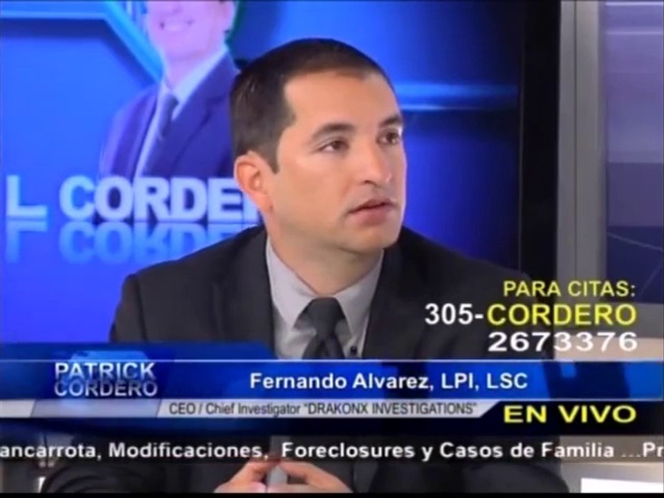 Miami Detectives Privados - Toque de Queda - Investigador Fernando Alvarez - Drakonx Review 866-224-12