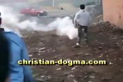 Scandal:Police Hits lobbed tear gas inside & outside the New Church on Coptic Christians-Egypt.