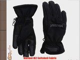 Marmot Women's Glide Soft Shell Gloves - Black Small