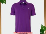 2015 Callaway Solid Interlock Mens Golf Polo Shirt Bright Violet XL
