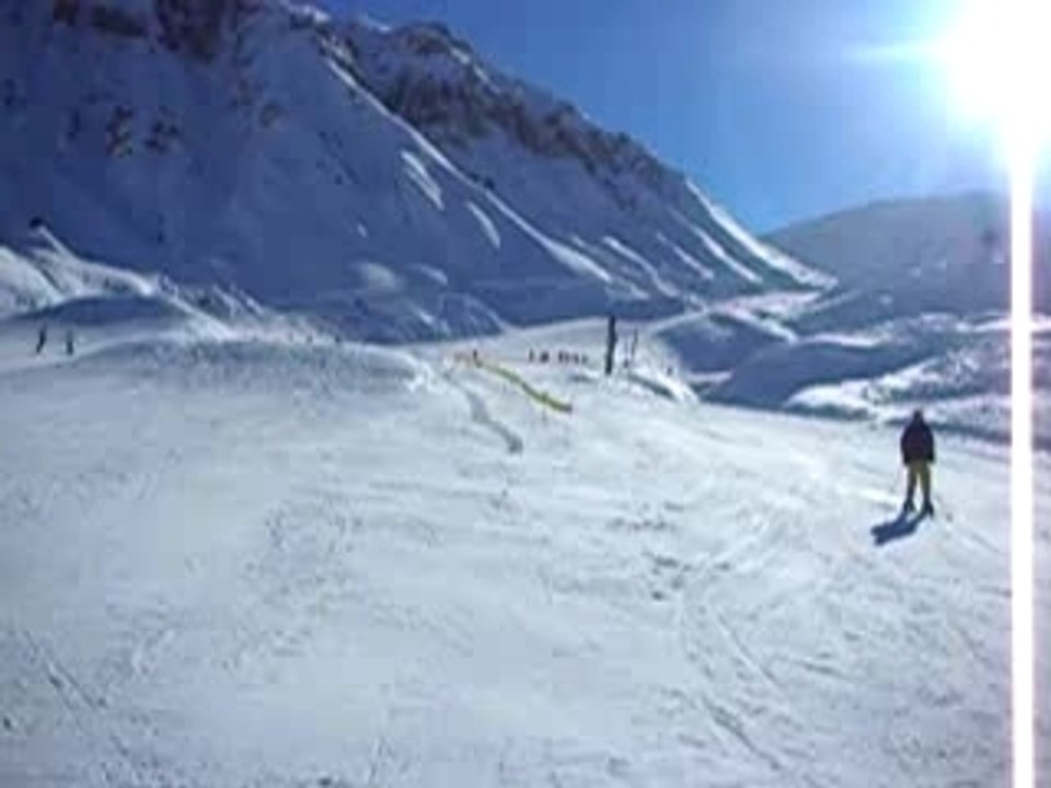 Saut de l'ange, antoine estp ski