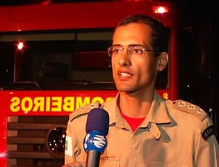 Jornal local: Vazamento gás