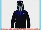 Regatta Kids Boys Lever Waterproof and Breathable Hooded Jacket (Navy 5 - 6 years (EU 116))